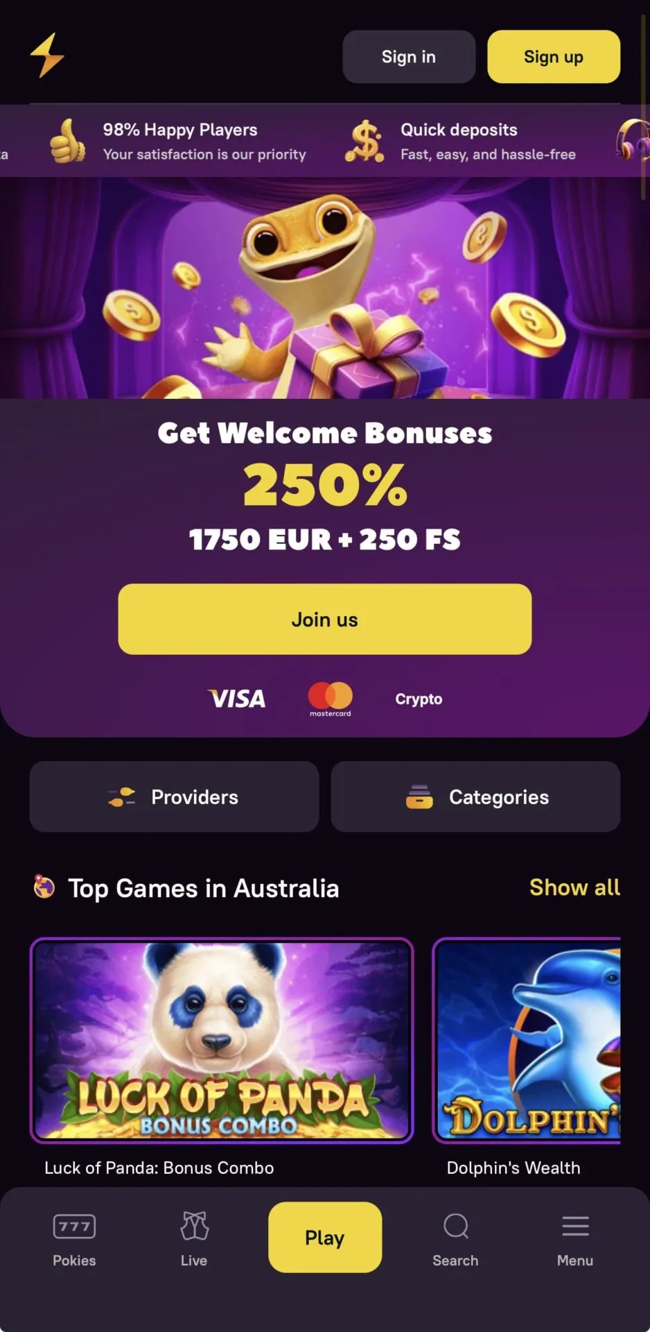 Zoome casino app